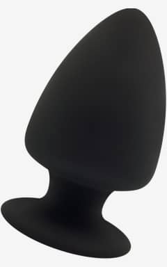 Buttplug Silexd - Premium Silicone Plug - Black - M