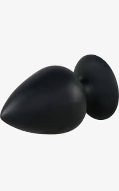 Sexlegetøj til ham Black Velvets - Butt Plug Extra - Black
