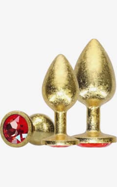 Alle Ouch! - Milan Collection Metal Anal Plug Set - Gold
