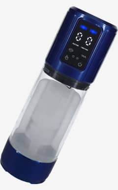 Alle Pumped - UltraLift Automatic Waterproof Masturbator Pump - Metallic Blue