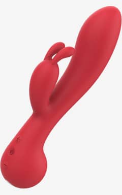 Intimlegetøj Dreamtoys - Amour - Rabbit Vibe Camille - Red