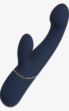 Intimlegetøj Dreamtoys - Goddess Collection - Hestia Nodding Duo Vibrator - Blue