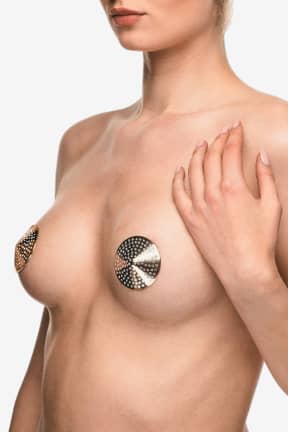 Brystklemmer & Ticklers Guilty Pleasure - Accents - Glimmer Gaze Covers - Gold