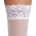 Cottelli Legwear - Hold Up Stockings - White - 5