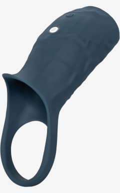 Sexlegetøj til ham Boners - Vibrating Penis Sleeve - Blue