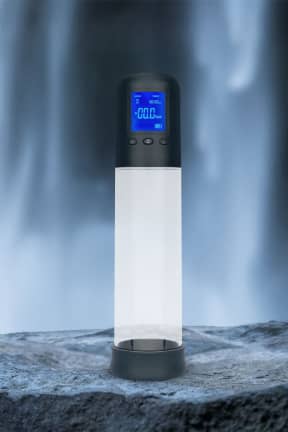 Black Friday Week sexlegetøj til mænd Boners - Penis Pump With LCD Screen