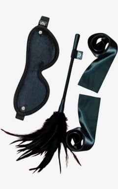 Bondage / BDSM SEI MIO - Strict Tease - Ribbon Ties, Blindfold and Tickler Kit