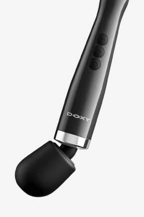 Alle Doxy - Die Cast Max Plug‑In - Black - Vildt dyb, brummende power, der rammer præcist og får dig hurtigt helt derhen. Robust metal, silkeblød silikone og 3 m ledning giver tryg nydelse igen og igen.