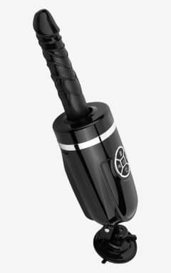 Nyheder Teazers - Thrusting Dildo Vibrator - Black