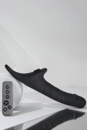 Intimlegetøj Strap-On-Me - Multi Orgasm Realistic Dildo - Black - M