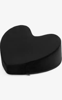 Bondage / BDSM Bedroom Fantasies - The Heart Positioning Pillow - Black
