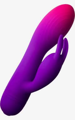 Vibrator Rocks-Off - Glo-Girl Rabbit - Pink/Purple