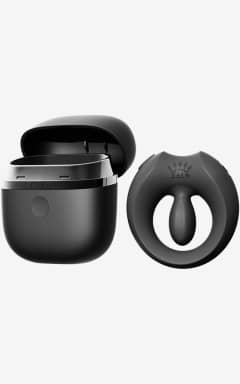 Sexlegetøj til ham Zalo - Apis Vibrating Couples Ring - Black