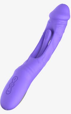 Intimlegetøj Good Vibes Only - Flax Vibrating Dildo with G-Spot Stimulator