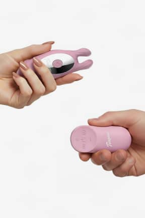 Intimlegetøj Teazers – Bunny Couple Vibrator with Remote – Pink