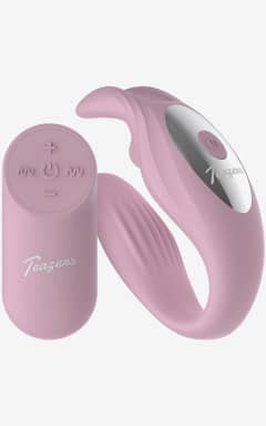 Intimlegetøj Teazers – Bunny Couple Vibrator with Remote – Pink