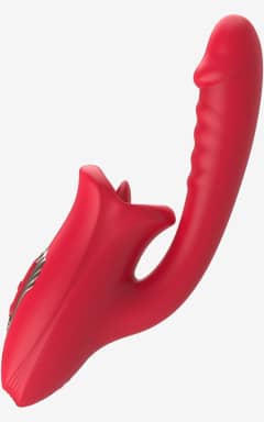 Intimlegetøj Teazers - Dildo with Clitoris Stimulator