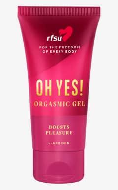 Alle RFSU - Oh Yes! - 40 ml - Varm, pirrende gel der øger følsomheden, så nydelsen topper på 10-15 min. Duftfri, vandbaseret og kompatibel med kondom, legetøj og glidecreme.