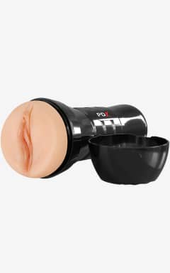 Pocket Pussy PDX Extreme - Wet Pussies - Super Juicy Snatch XXL - XL pocket pussy med 24 cm dybde og blød, fræk struktur til dybe stød. Vandaktiveret glidecreme og sugeventil giver stramt sug, som en hed date i hånden.