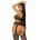 Leg Avenue - Lace Bra, String and Garter Belt Stockings