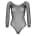 Leg Avenue  - Bodysuit with Snap Crotch Panty