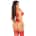 Leg Avenue - Bra Top, String and Garter Belt Stockings Red