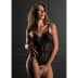 Daring Intimates - Unbuttoned Allure Crotchless Bodysuit