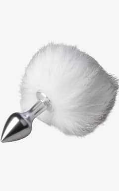 Analt EasyToys Fetish - Bunny Tail Plug No. 1 - Silver/White