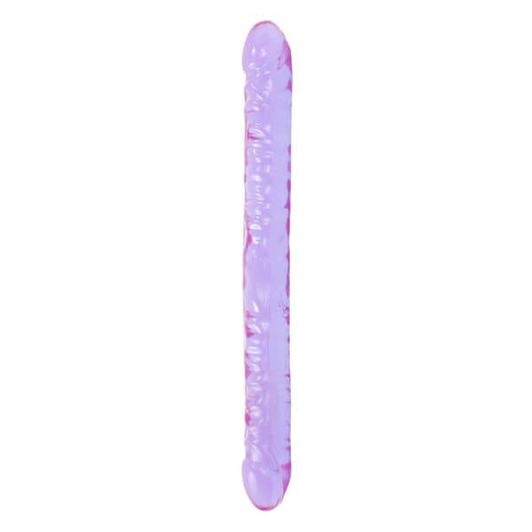 Crystal Jellies 18 " Double Dong - Lilla