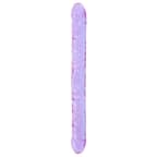 Crystal Jellies 18 "  Double Dong - Lilla