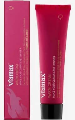 Øget Sexlyst & Forlængende Woman Warm Cream - 15 ml