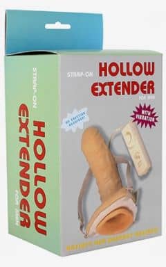 Sexlegetøj Mand til Mand Hollow Extender