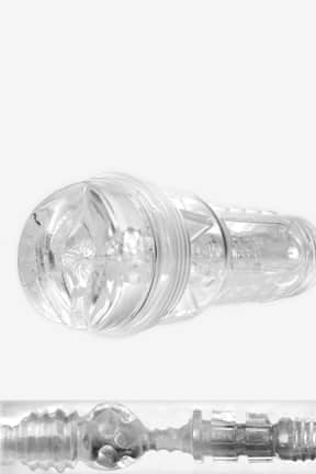 Fleshlight Ice Crystal Butt - Oplev intens visuel og realistisk stimulation med denne gennemsigtige anal Fleshlight. SuperSkin-materiale og tilpasset sug giver ekstra ægte fornemmelse.