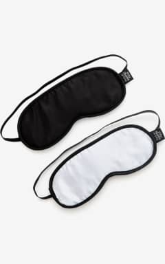 Alle No Peeking - To seperate blindfolds. Behagelige at have på. Diskret design