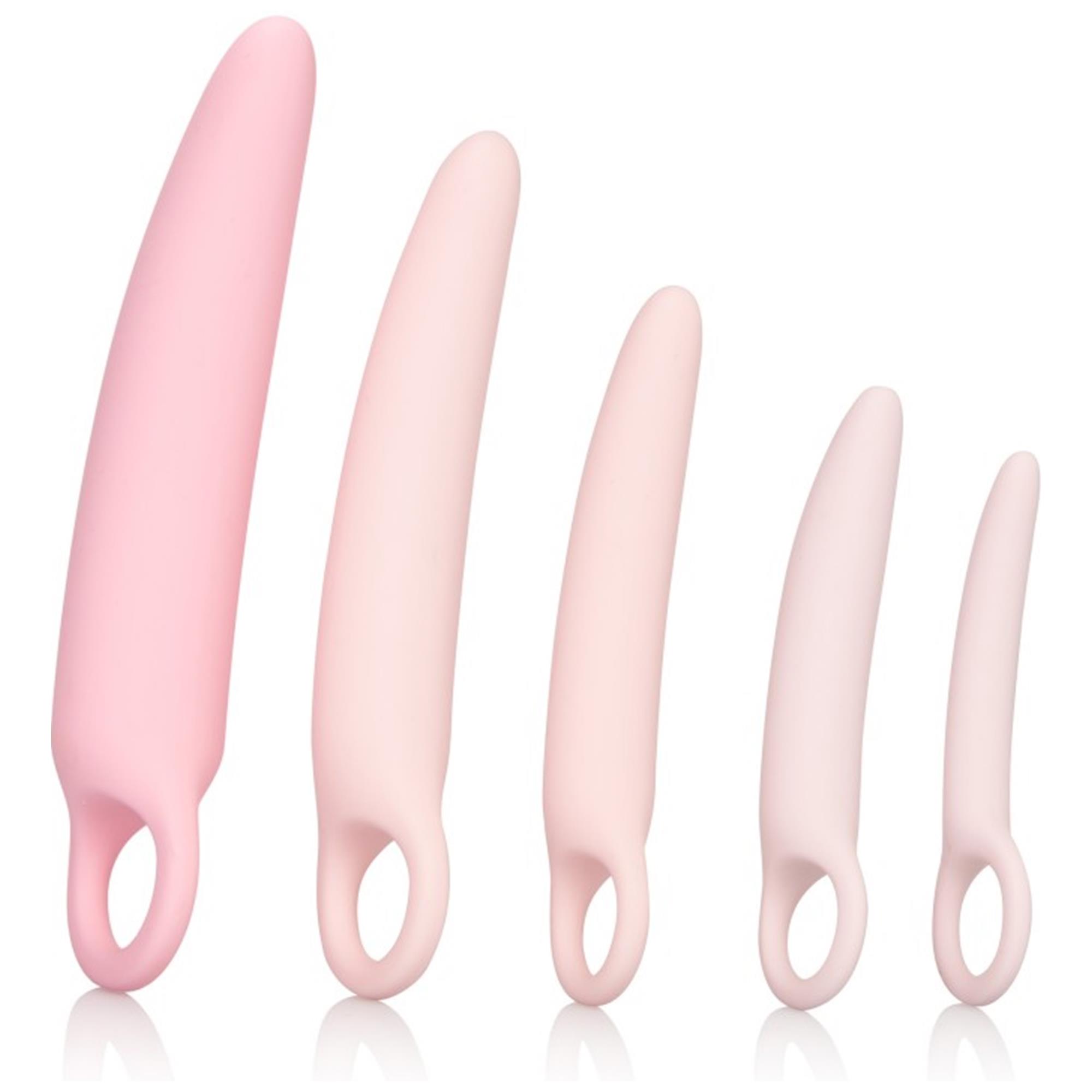 Inspire Silicone Dilator 5 Pcs Set Pink