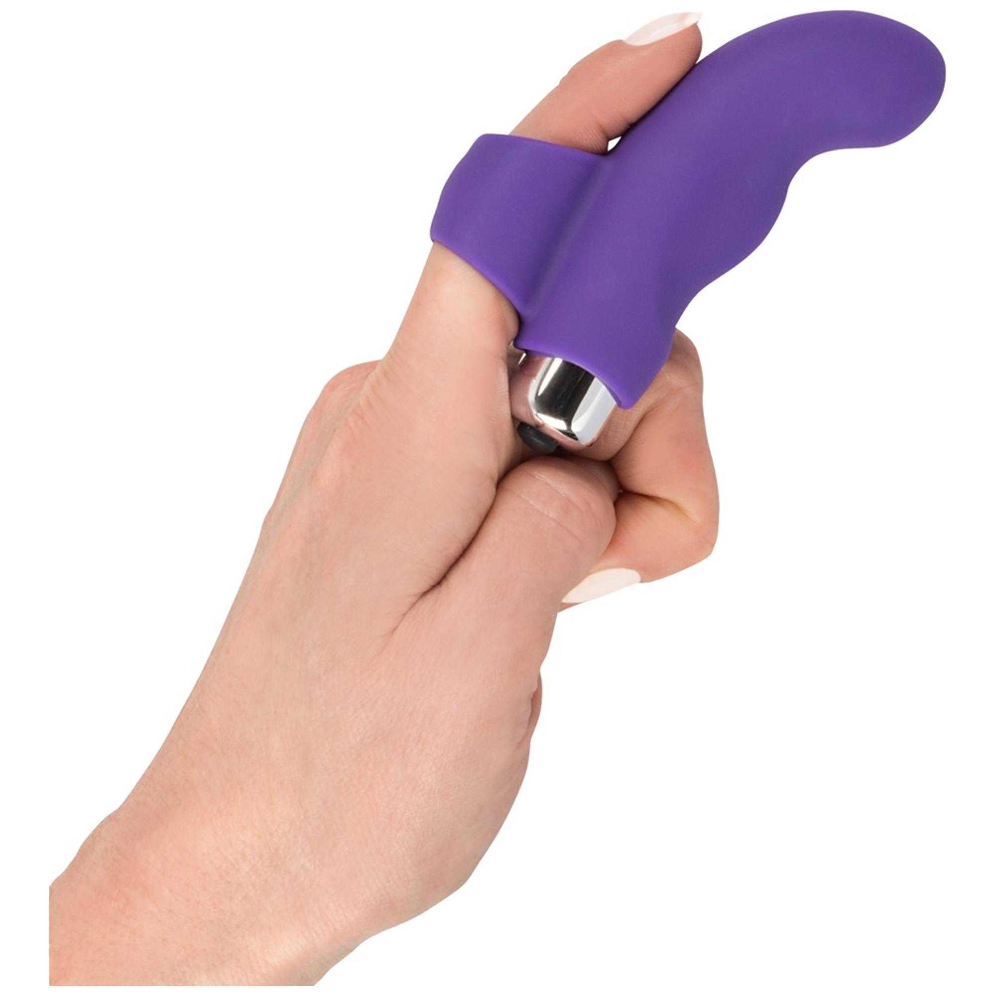 Finger Vibrator Silicone Lila thumbnail