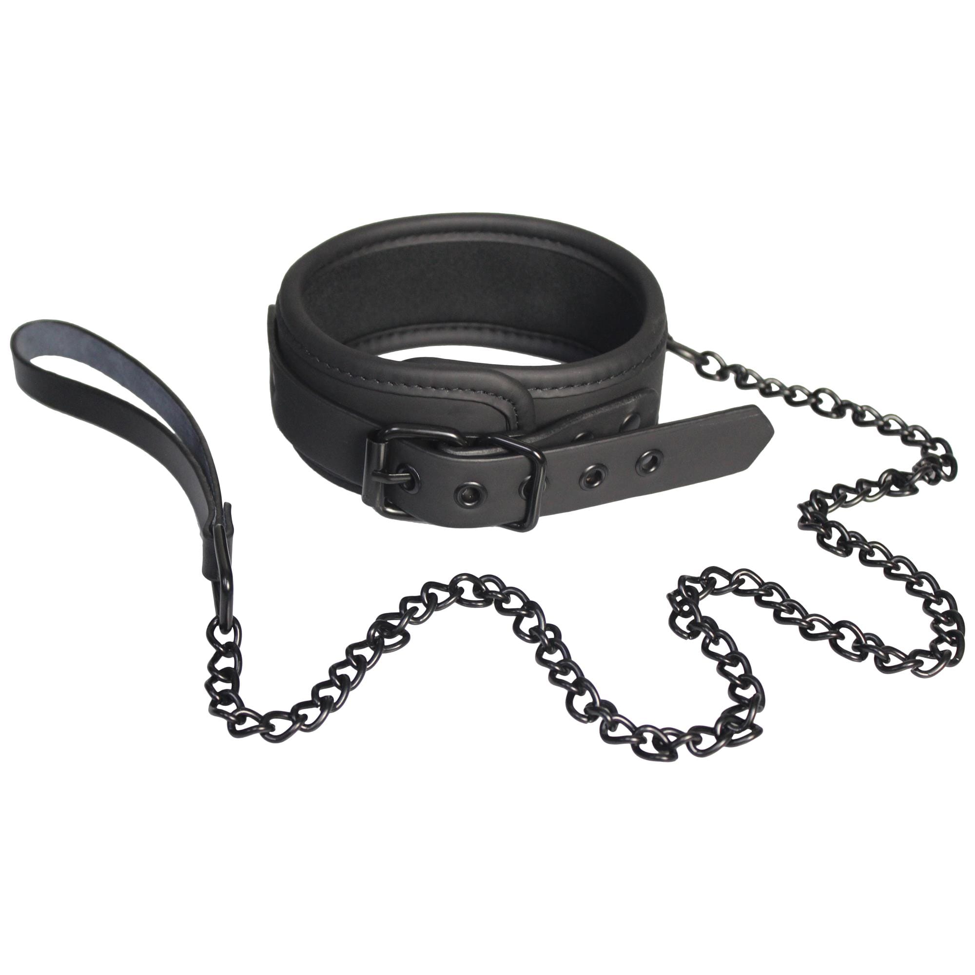 Blaze Collar and Leash Black thumbnail