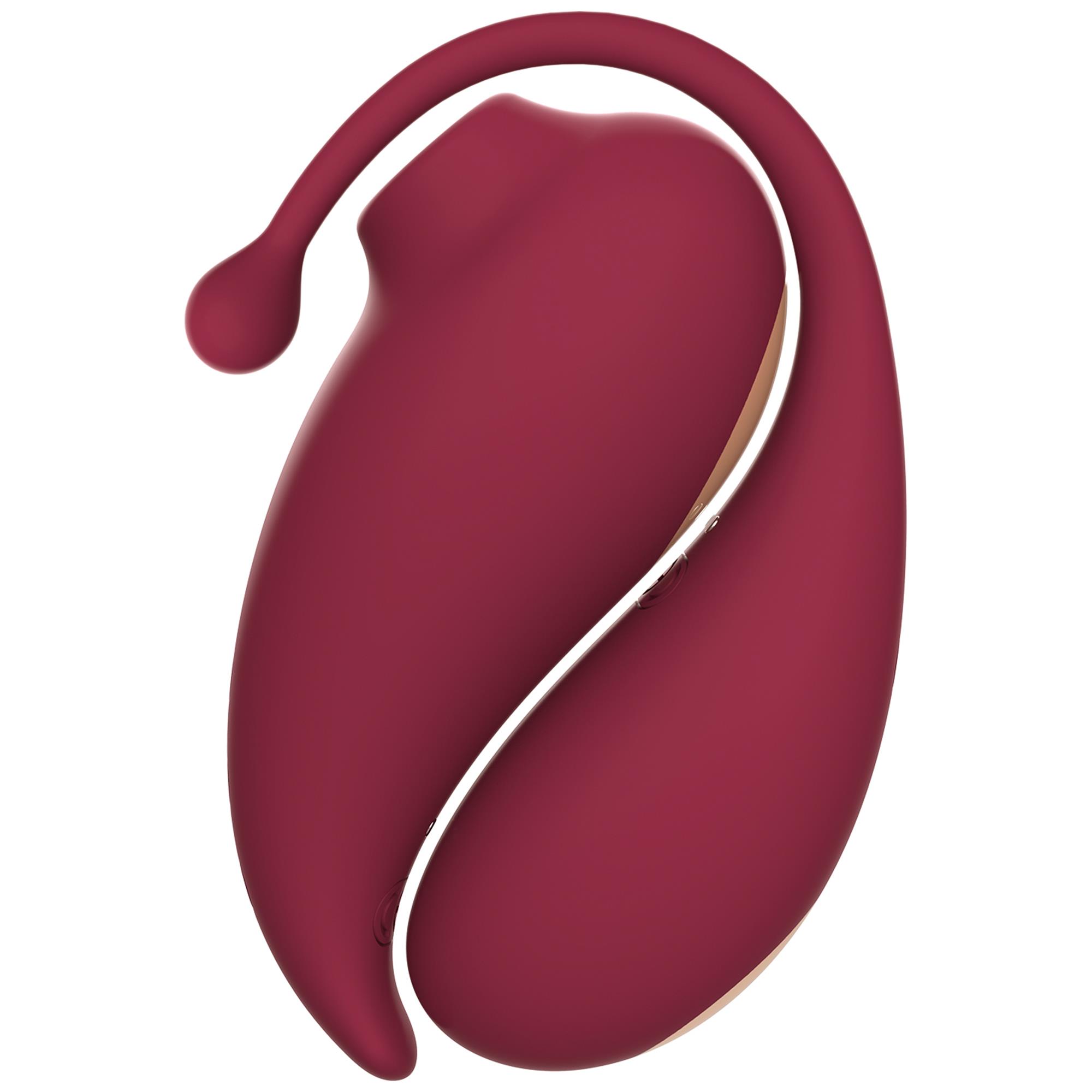 Inspiration Clitoral Sucker og Vibration W. App Red
