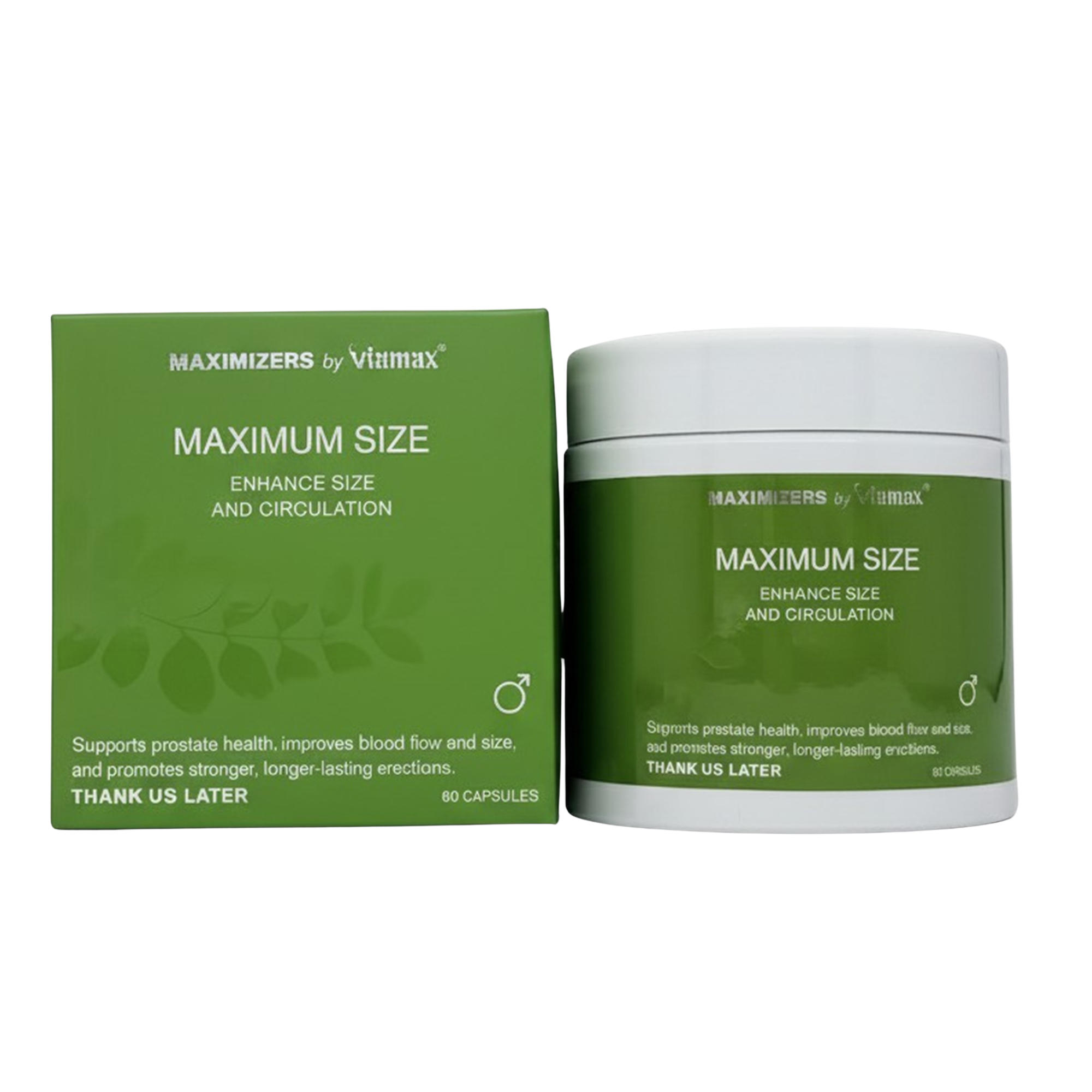 Brug Viamax - Maximum Size - 60 Capsules til en forbedret oplevelse