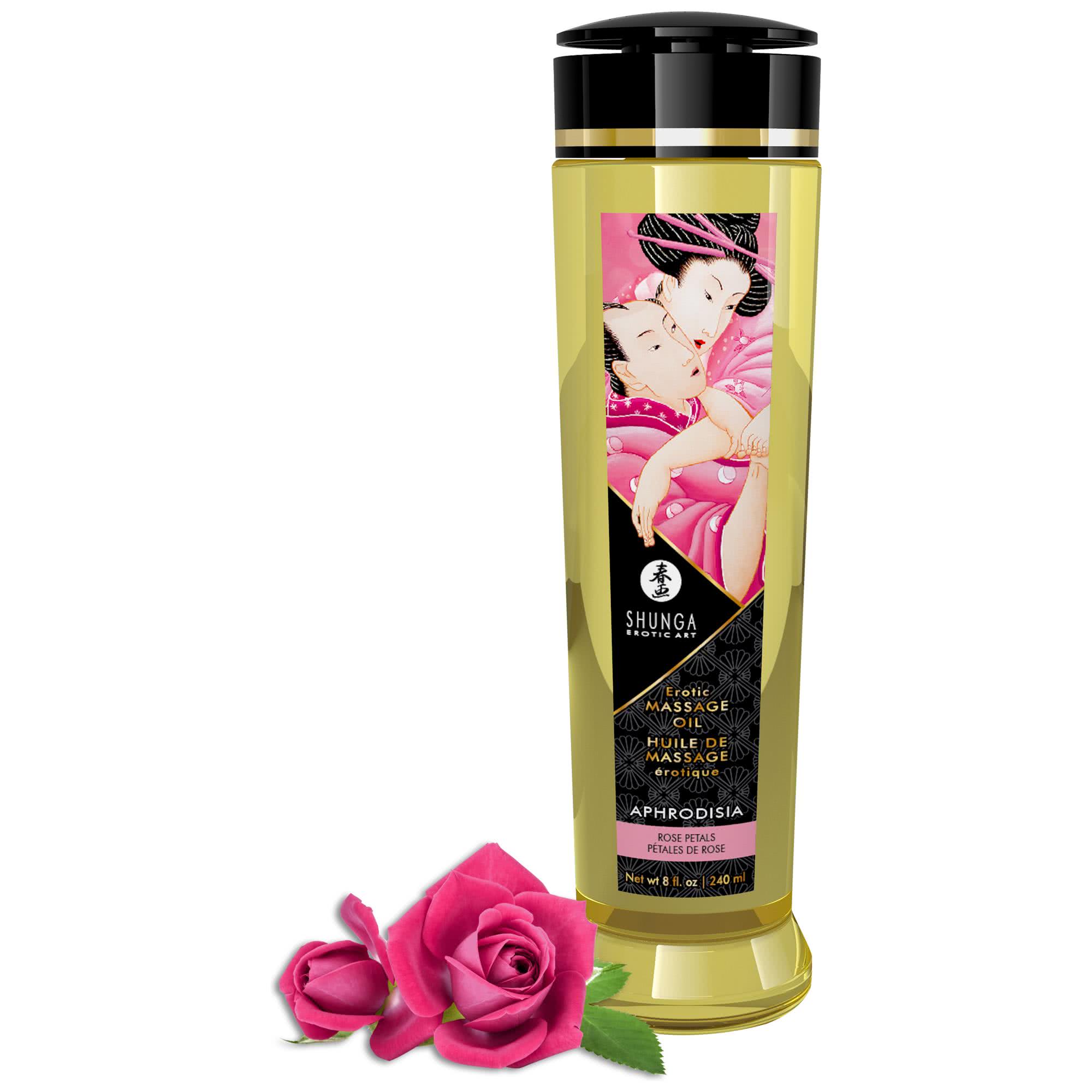 Shunga Massage Oil Aphrodisia (Rose) thumbnail