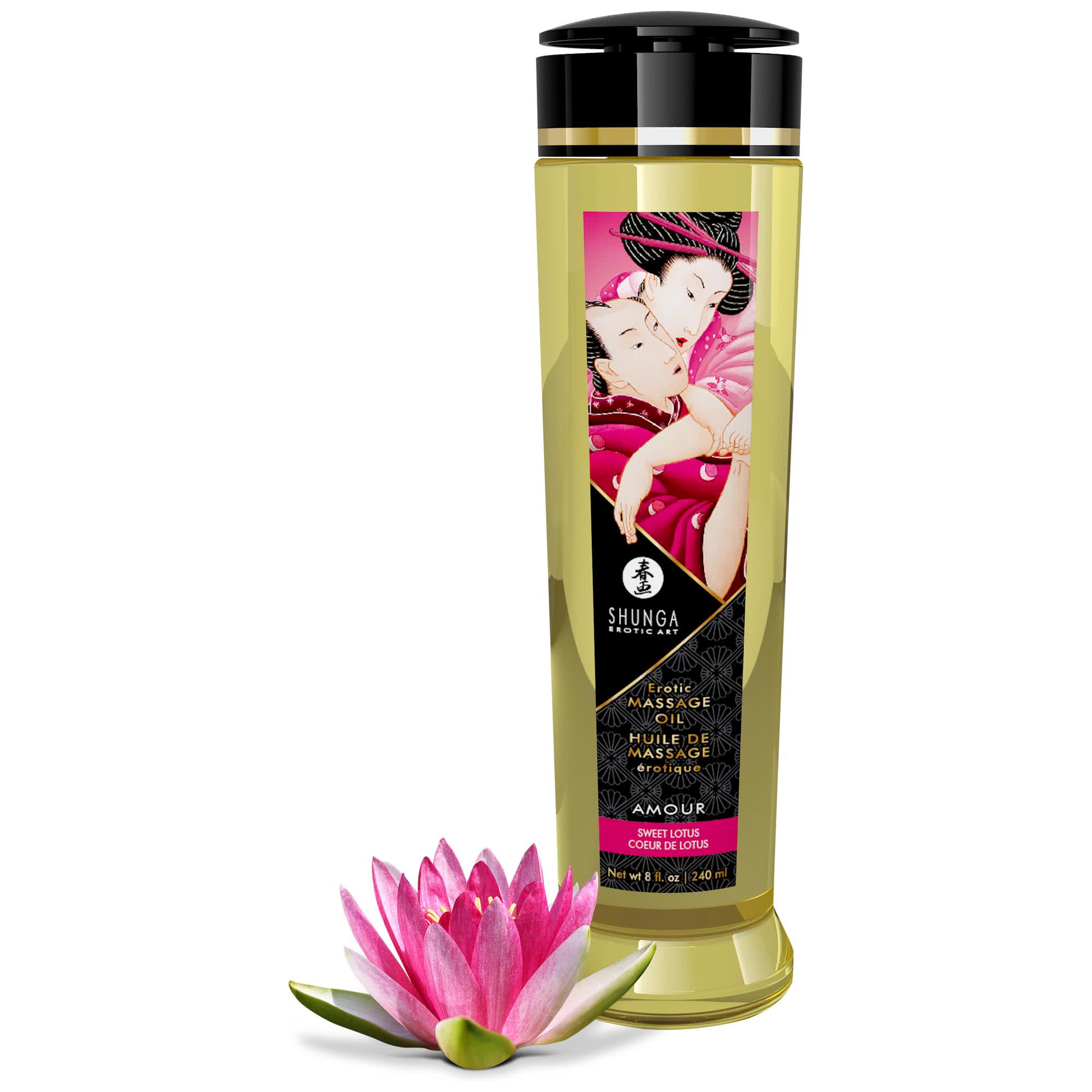 Massage Oil Sweet Lotus - Amour