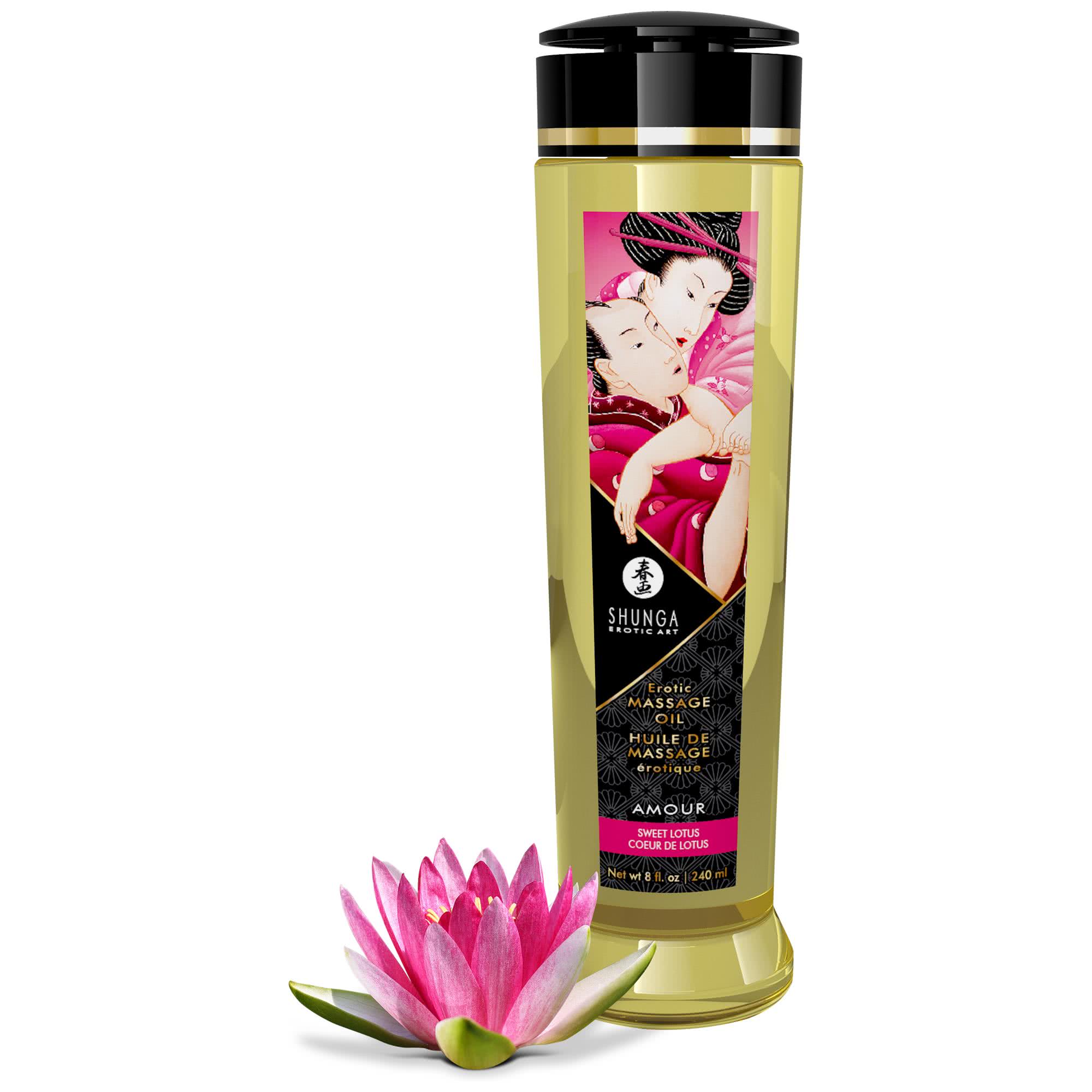 Massage Oil Sweet Lotus - Amour thumbnail