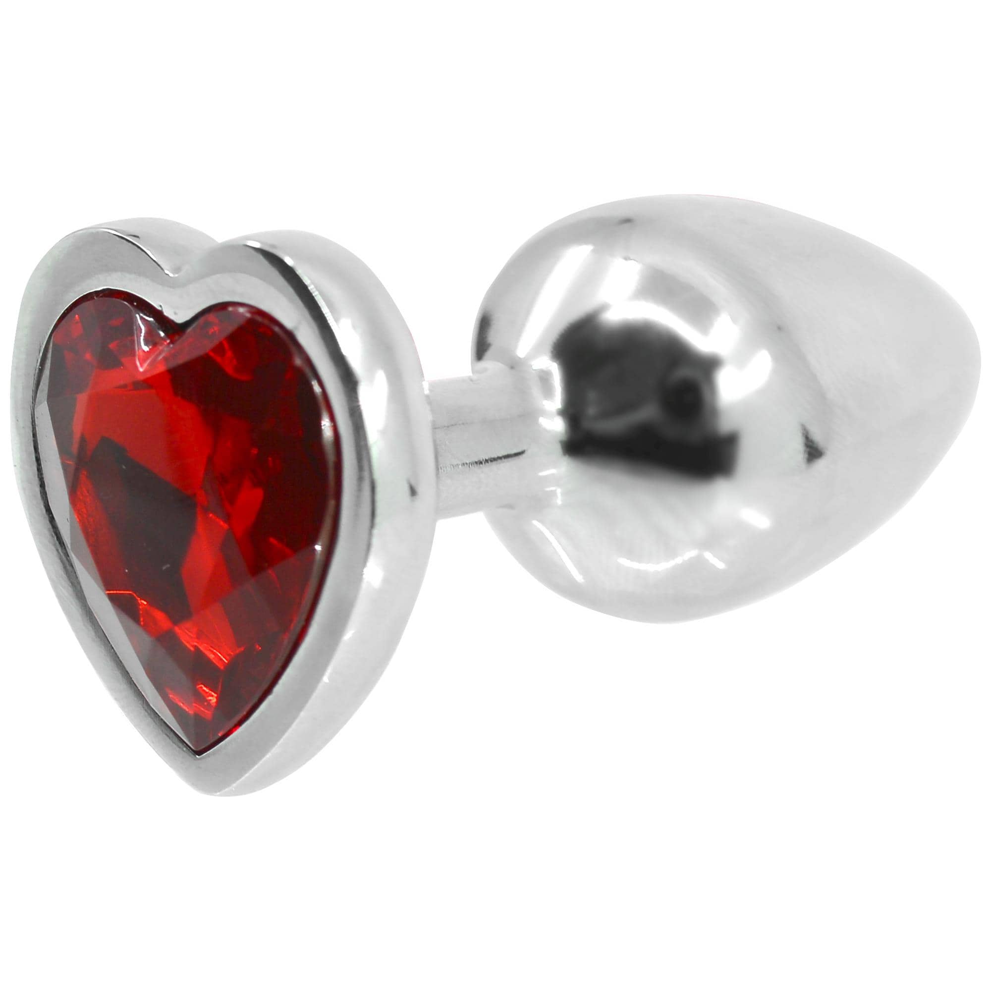 Love Steel Plug with Crystal