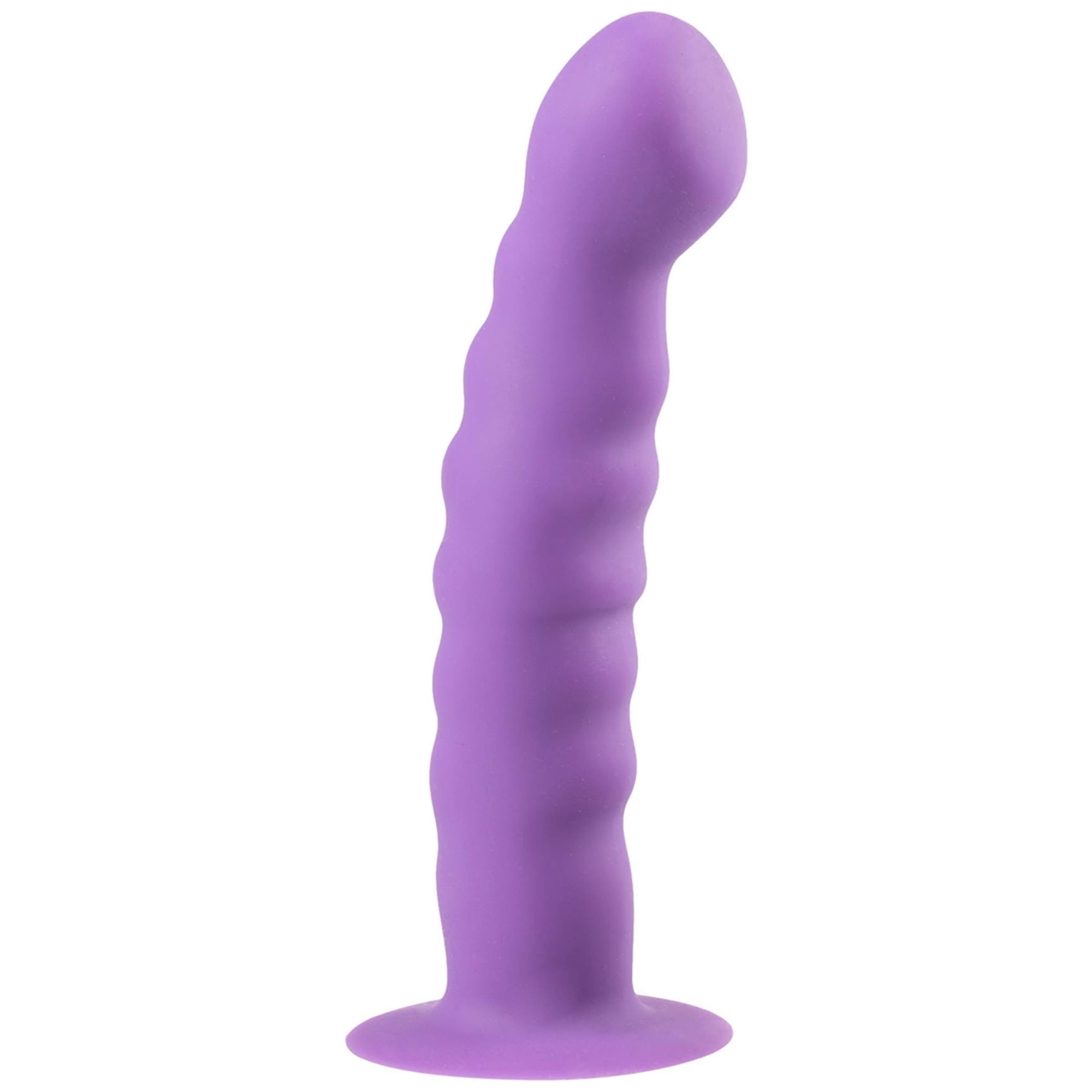 Silicone Suction Cup Dildo Purple thumbnail