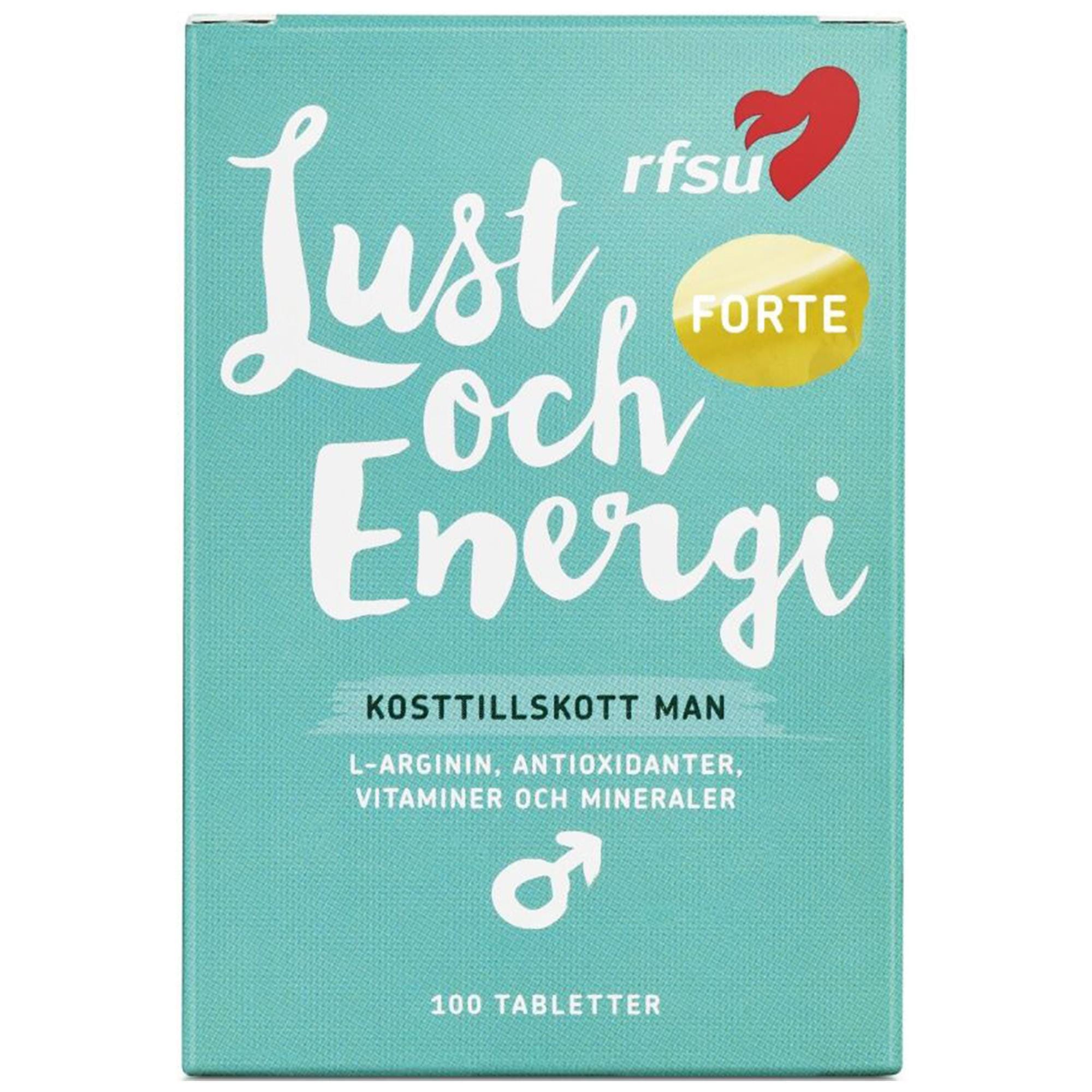 RFSU Lust & Energi Kosttillskott Man thumbnail