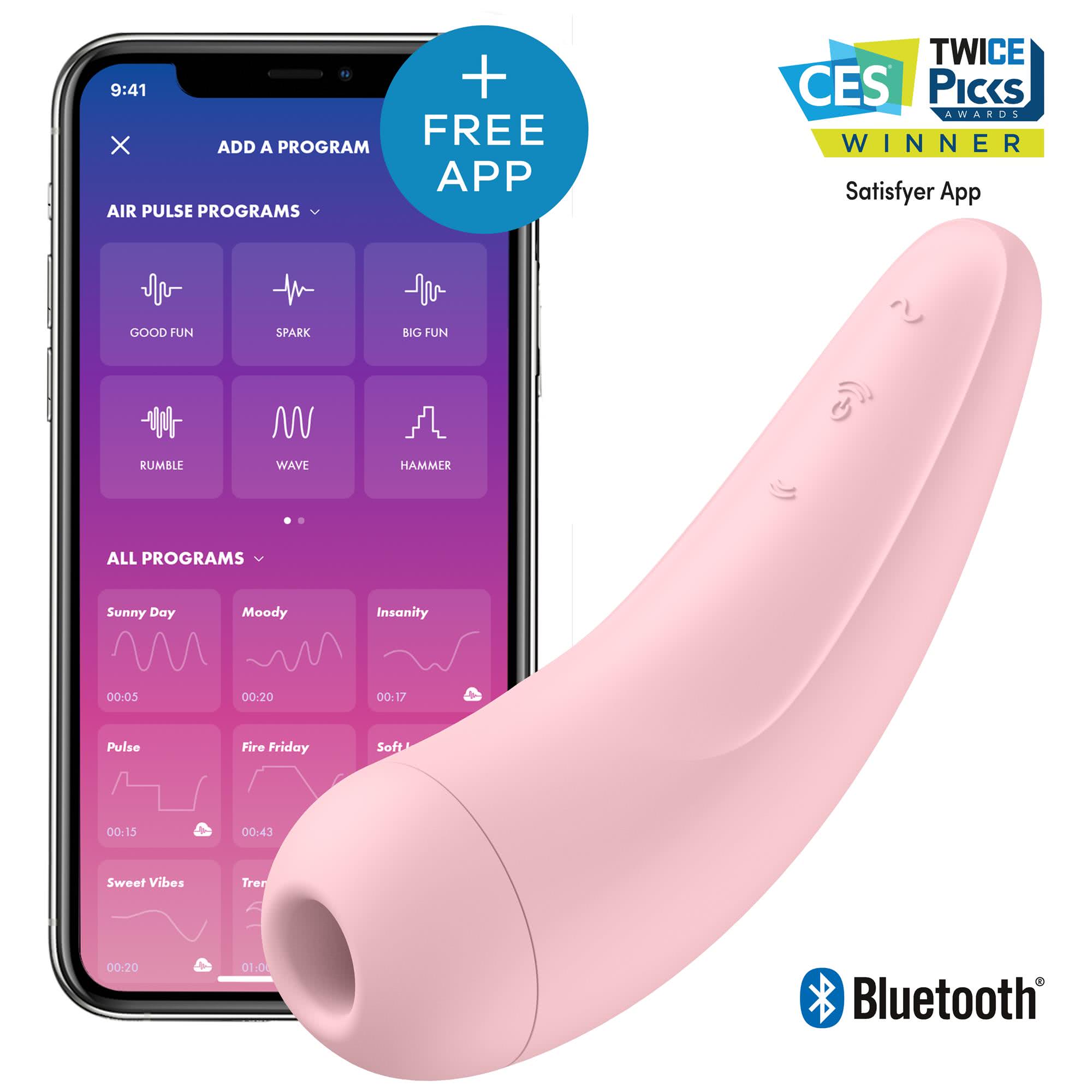 Satisfyer Curvy 2+ Pink thumbnail