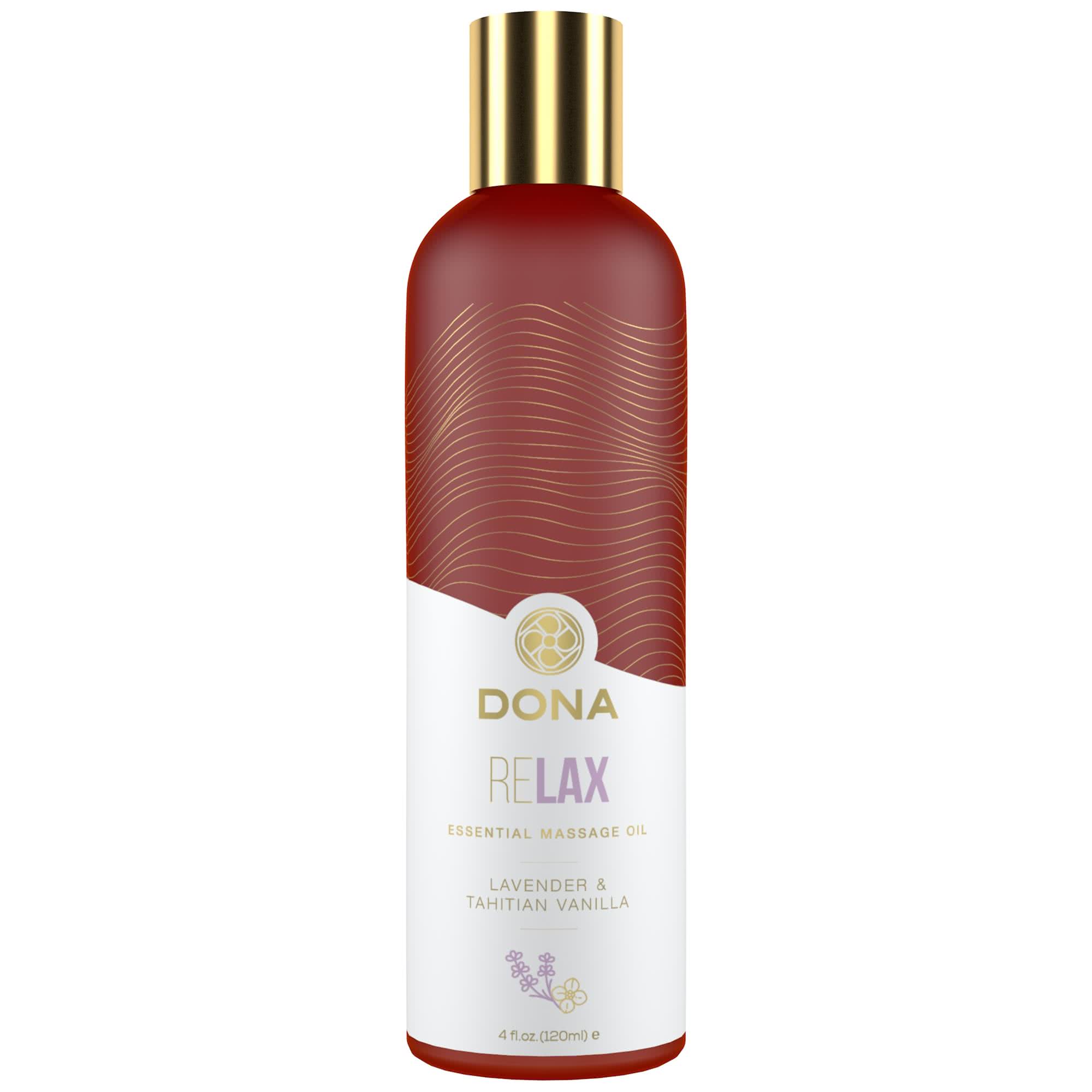 Køb Dona – Massage Oil Lavender & Vanilla 120ml
