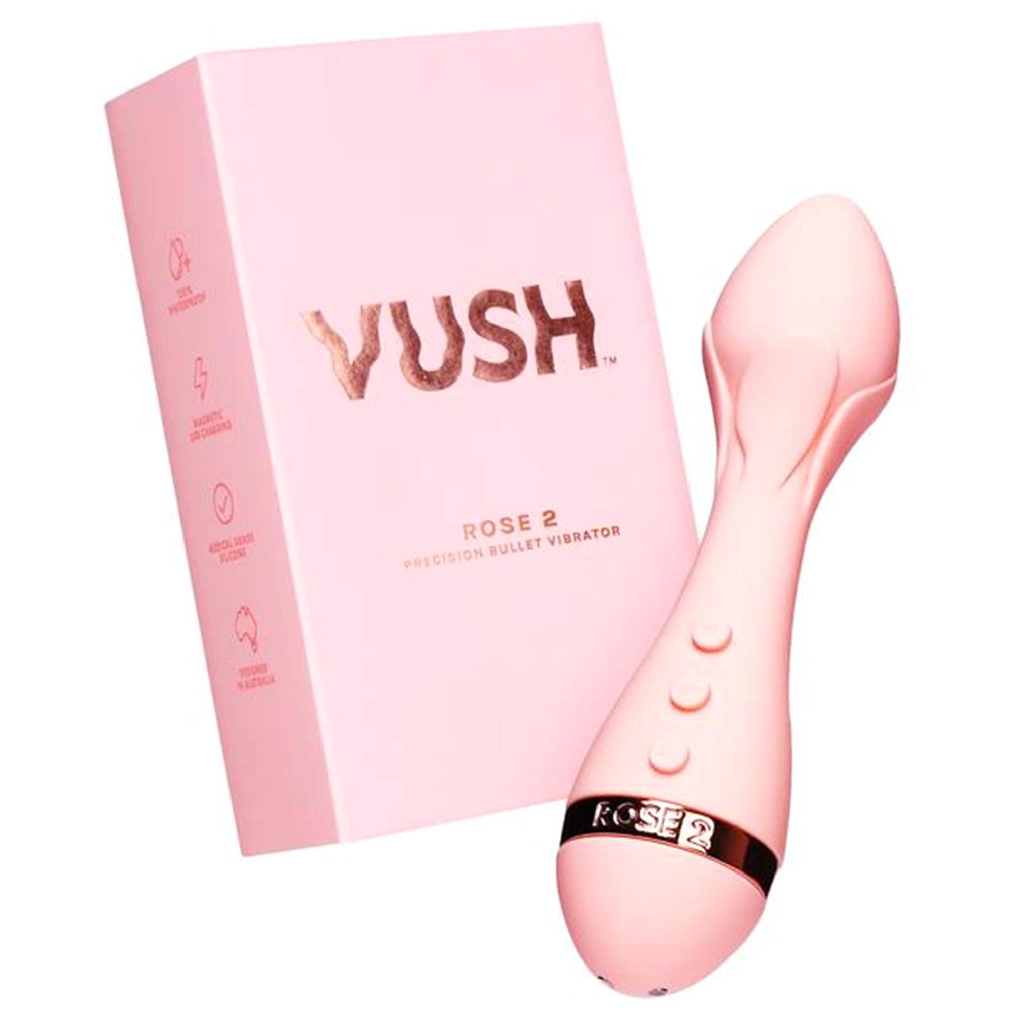 Vush Rose 2 Precision Bullet Vibrator thumbnail