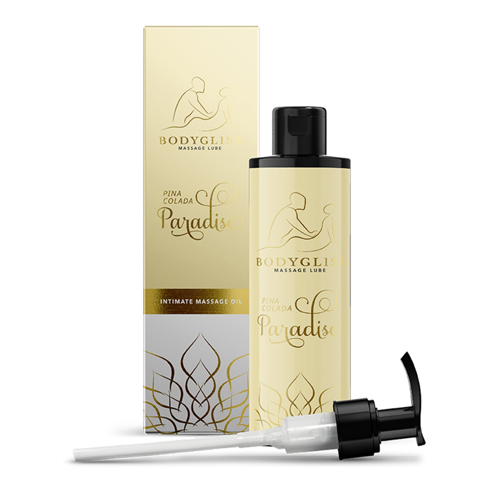 BodyGliss Massage Oil Cocos og Rum 150 ml