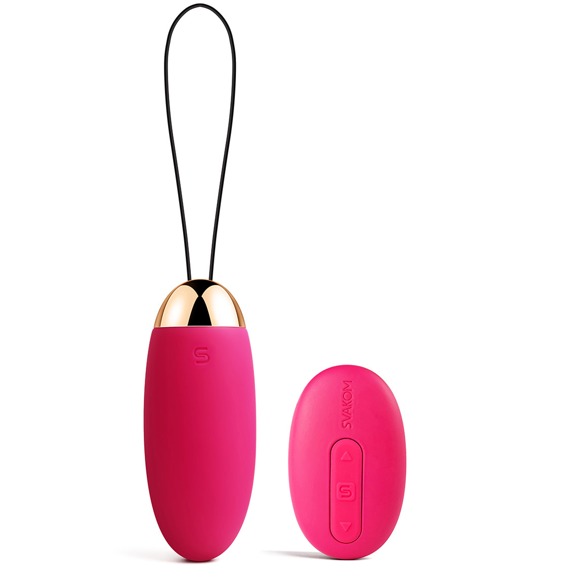 Billede af Svakom - Elva Vibrating Egg Plum Red